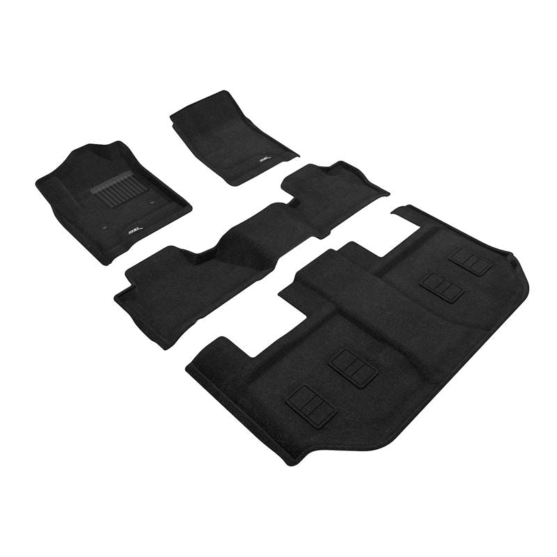 3D Maxpider 15-20 Chevrolet Suburban With Bucket 2Nd Row Elegant Black R1 R2 R3 (L1CH05804709)