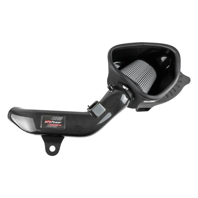 aFe Track Series Stage-2 Carbon Fiber Intake System w/ Pro DRY S Media for 2014-2016 BMW 435i(57-10004D)
