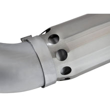 Load image into Gallery viewer, aFe Large Bore-HD 5 IN 409 Stainless Steel DPF-Back Exhaust System w/Polished Tip (49-44081-P)