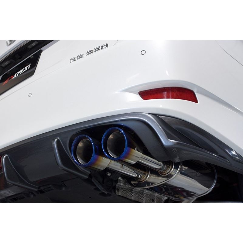 APEXi® N1-X Evolution Extreme 304 SS Header-Back Exhaust System with Quad Rear Exit (164KT211)