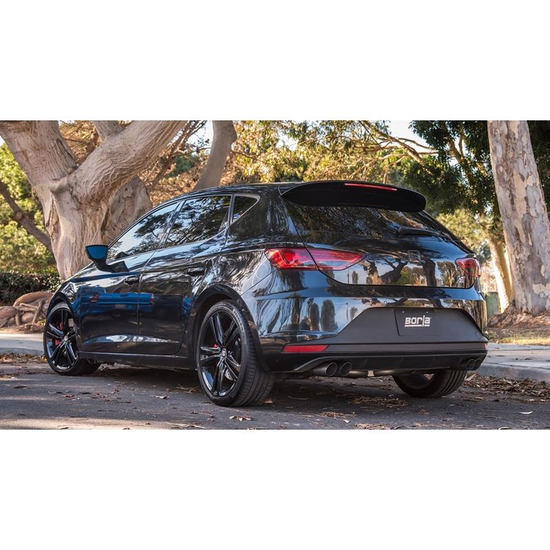 Borla Cat-Back Exhaust System S-Type for 2014-2019 Seat Leon (140741SB)