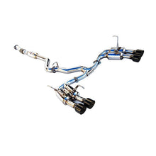 Load image into Gallery viewer, Invidia Gemini Catback Exhaust with Black Tips for Subaru WRX/STI 2015+ (HS15STIGM4SB)