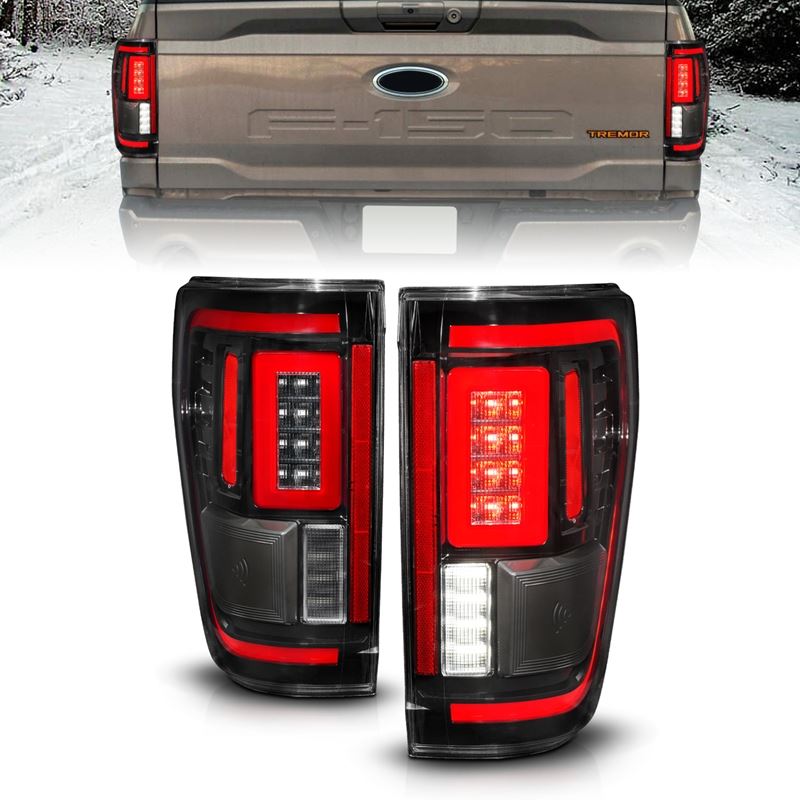 ANZO USA Tail Light Assembly for Ford F-150 21-23 (311473)