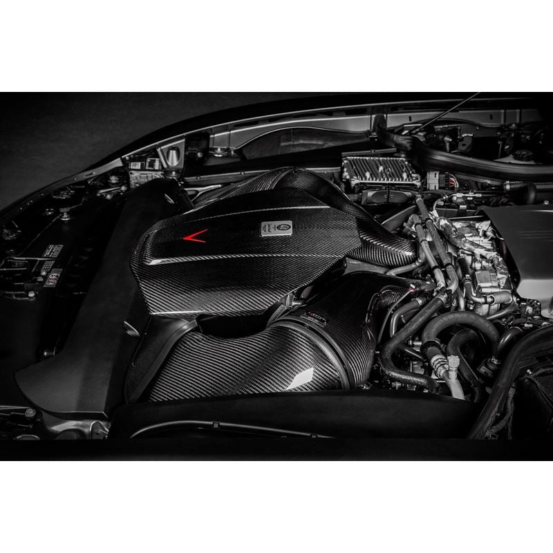 Eventuri Mercedes C190 R190 AMG GT Black Carbon Intake + Engine Cover - GLOSS  (EVE-AMGGT-CF-INT)