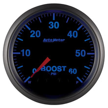 Load image into Gallery viewer, AutoMeter Elite 52mm 0-60 PSI Boost Peak and Warn w/ Electronic Control Gauge (5670)