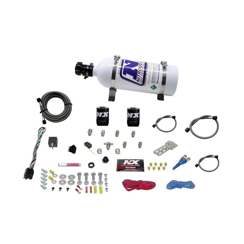 Nitrous Express All Sport Compact EFI Single Nozzle Nitrous Kit (35-50-75HP) w/5lb Bottle (20923-05)