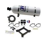 Nitrous Express 4150 Assassin Plate Pro Power Nitrous Kit (100-500HP) w/15lb Bottle (67540-15)