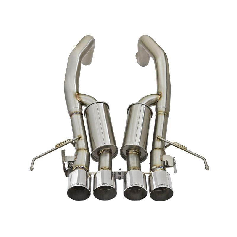 aFe MACH Force-Xp Axle-Back Exhaust System w/ Polished Tips (49-34082-P)