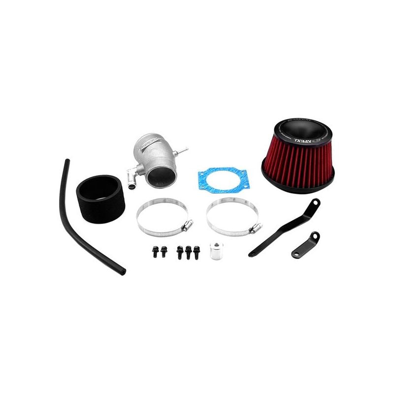 APEXiÂ® Power Metal Polished Short Ram Air Intake System with Red Filter (507-F001)