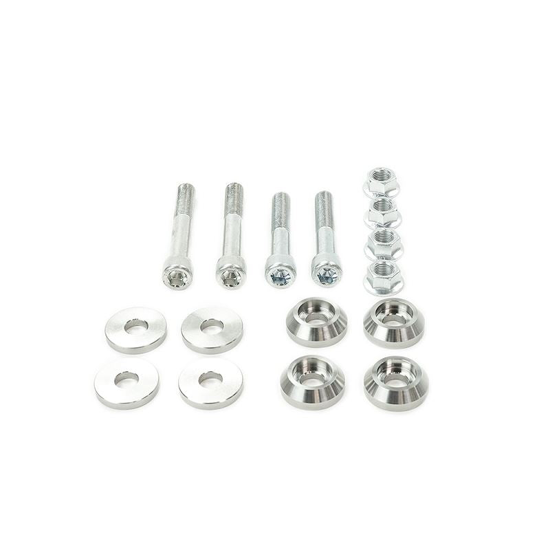 Voodoo 13 Eccentric Lockout Washer Kit made of Grade316 Stainless Steel/Class10.9 hardware for 1995-1998 Nissan 240SX (LKNS-0200)