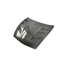 Load image into Gallery viewer, VIS Racing AMS Style Black Carbon Fiber Hood (09NS3702DAMS-010C)