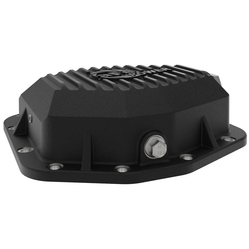 aFe Pro Series Rear Differential Cover Black w/ Machined Fins (Dana M220) (46-71170B)