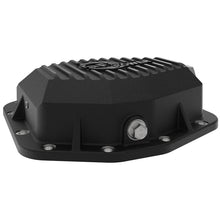 Load image into Gallery viewer, aFe Pro Series Rear Differential Cover Black w/ Machined Fins (Dana M220) (46-71170B)