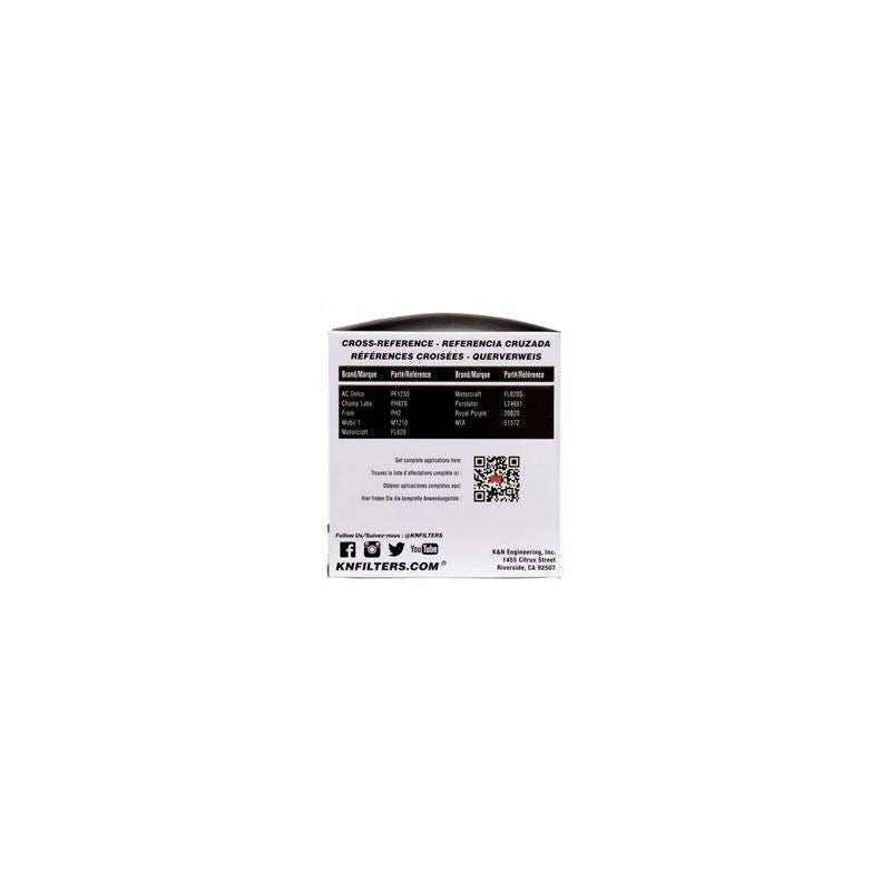 K&N High Flow Oil Filter (PS-2010)