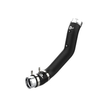 Load image into Gallery viewer, aFe Power BladeRunner 3.5in Aluminum Cold Charge Pipe - Black for 20-23 GM Diesel Trucks V8 6.6L L5P (46-20449-B)