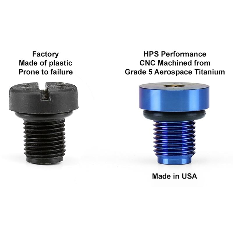 HPS Titanium Coolant Bleed Screw (HW22-1001)