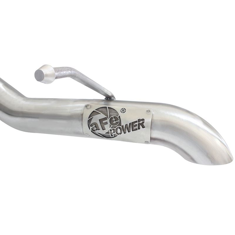 aFe MACH Force-Xp 2-1/2 IN 409 Stainless Steel Cat-Back Exhaust w/14 IN muffler (49-48055)