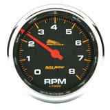 AutoMeter Pro-Cycle Gauge Tach 3 3/4in 8K Rpm 2and4 Cylinder Black (19300)