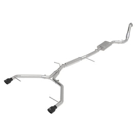 aFe MACH Force-Xp 3 IN to 2-1/2 IN Stainless Steel Cat-Back Exhaust System Black (49-36420-B)