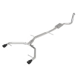 aFe MACH Force-Xp 3 IN to 2-1/2 IN Stainless Steel Cat-Back Exhaust System Black (49-36420-B)