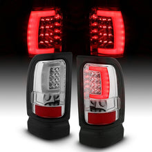 Load image into Gallery viewer, ANZO USA Tail Light Assembly, LED, Clear Lens, Chrome Housing, Pair, (311341)