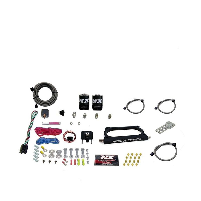 Nitrous Express 07-14 Ford Mustang GT500 Nitrous Plate Kit (50-250HP) w/o Bottle (20949-00)