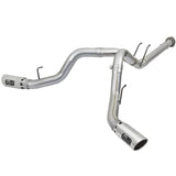 aFe ATLAS 4 IN Aluminized Steel DPF-Back Exhaust System w/Polished Tip (49-03092-P)