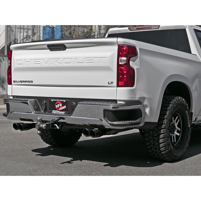 aFe Vulcan Series 304 Stainless Steel Cat-Back Exhaust System w/ Black Tip (49-34104-B)