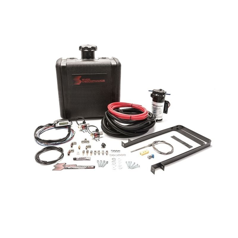 Snow Performance Stg 3 Boost Cooler Water Injection Kit Pusher (Hi-Temp Tubing and Quick-Fittings) (SNO-560)