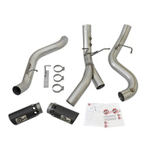 Load image into Gallery viewer, aFe ATLAS 4 IN Aluminized Steel DPF-Back Exhaust System w/ Black Tip (49-04086-B)