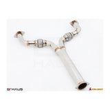 GTHAUS Front Y-Pipe Collector Section Titanium for 2003-2007 Infiniti G35(NI0604005)