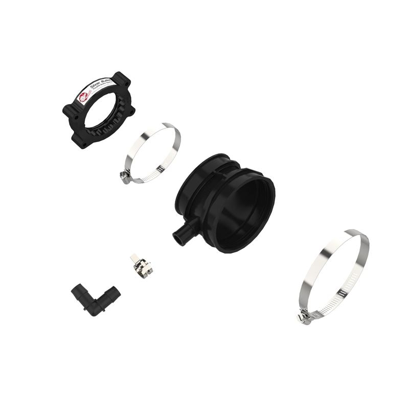 aFe Silver Bullet Throttle Body Spacer Kit Black (C8) 2020 V8-6.2L (46-34023B)