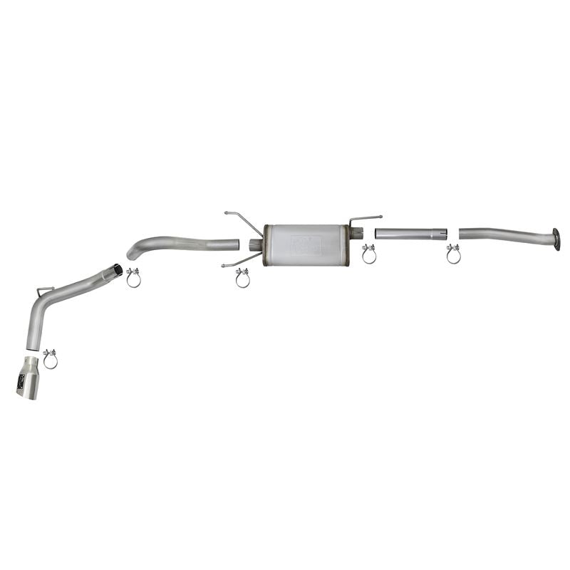 aFe MACH Force-Xp 2-1/2 in 304 Stainless Steel Cat-Back Exhaust w/Polished Tips (49-46042-P)