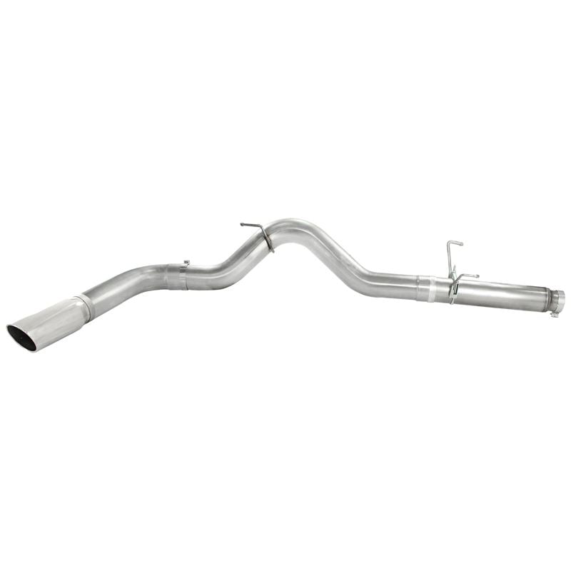 aFe ATLAS 5 IN Aluminized Steel DPF-Back Exhaust System w/Polished Tip (49-02016-P)