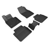 3D Maxpider 2023+ Mazda Cx-50 Kagu Floor Mat- Black R1 R2 (L1MZ08101509)