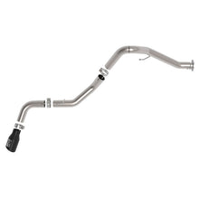 Load image into Gallery viewer, aFe Vulcan Series 3 IN 304 Stainless Steel DPF-Back Exhaust System w/Black Tip for 2021-2021 Jeep Gladiator(49-38093-B)