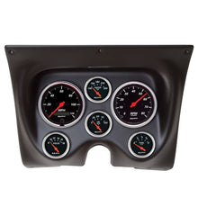 Load image into Gallery viewer, AutoMeter Designer Black 67-68 Camaro/Firebird Dash Kit 6pc Tach / MPH / Fuel / Oil / WTMP / Volt (7020-DB)