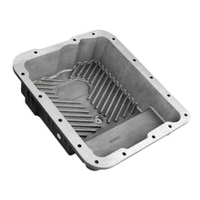 Load image into Gallery viewer, aFe Power Transmission Pan Black w/ Machined Fins (46-70242)