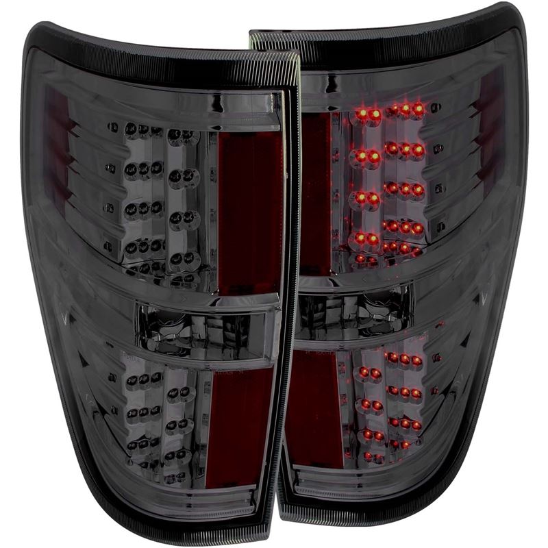 ANZO USA 2009-2014 Ford F-150 LED Taillights Smoke (311170)