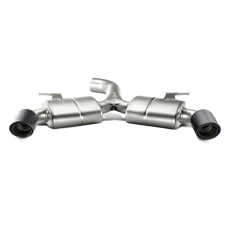 Akrapovic 17-18 Volkswagen Golf (VII) GTI FL Performance Slip-On Line (Titanium) w/ Carbon Tips (MTP-VW/T/4H)