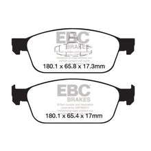 Load image into Gallery viewer, EBC Yellowstuff Street And Track Brake Pads (DP42145R)