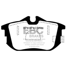 Load image into Gallery viewer, EBC Greenstuff 2000 Series Sport Brake Pads (DP21076)