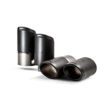 Akrapovic Tail Pipe Set (Carbon) for 2018+ Porsche Cayenne V6 (536) (TP-CT/53)