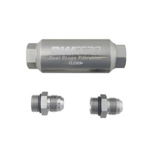 Load image into Gallery viewer, Deatschwerks -8AN, 10 micron, 70mm compact in-line fuel filter kit (8-03-70C-010K-8)