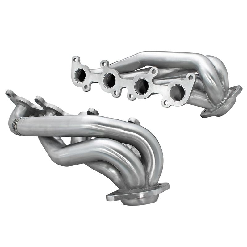 aFe Twisted Steel 409 Stainless Steel Shorty Header (48-43001)