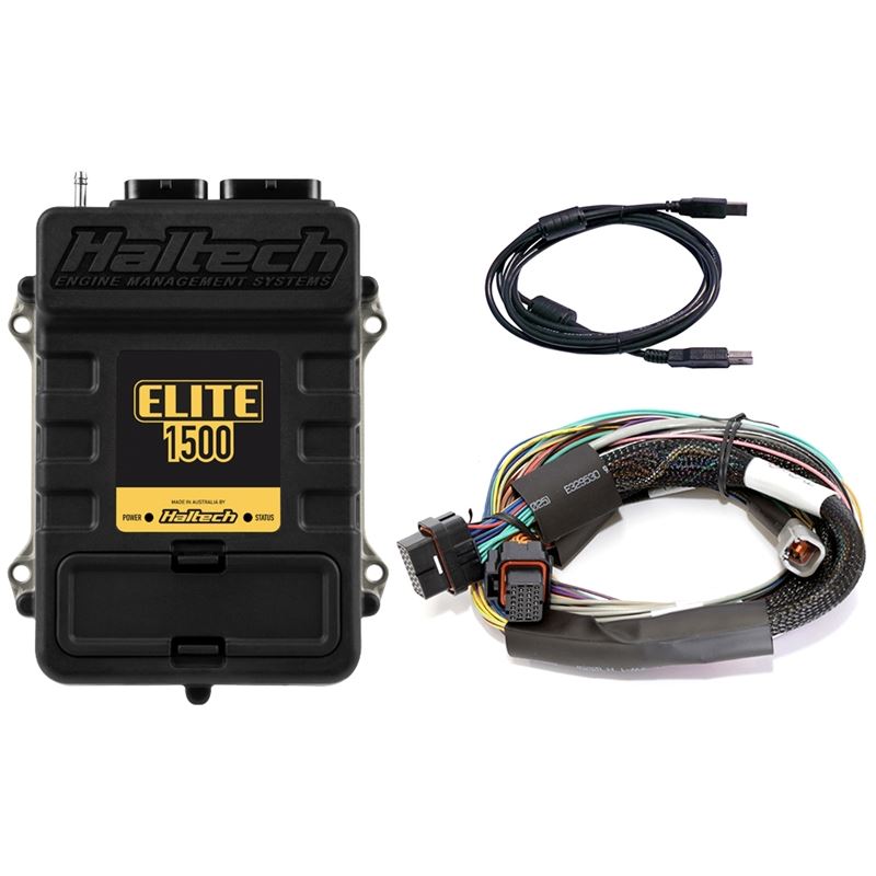 Haltech Elite 1500 + Basic Universal Wire-in Harness Kit 2.5m (8') (HT-150902)