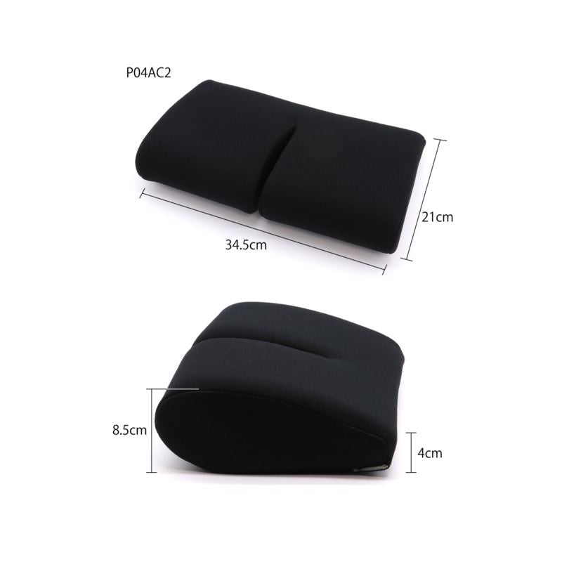 Bride Thigh Cushion for Zieg IV Wide Seats, Black (P03AC1)