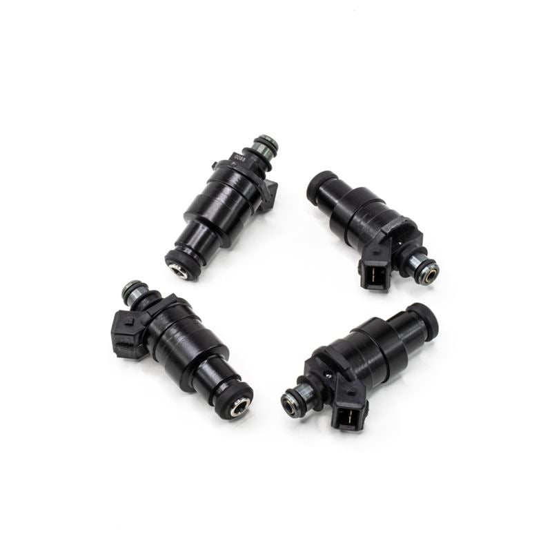 Deatschwerks Set of 4 1200cc Low Impedance Injectors (DSM) 4G63T 95-99 and EVO 8/9 4G63T 03-06 (42M-02-1200-4)