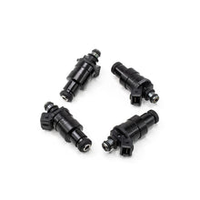 Load image into Gallery viewer, Deatschwerks Set of 4 1200cc Low Impedance Injectors (DSM) 4G63T 95-99 and EVO 8/9 4G63T 03-06 (42M-02-1200-4)