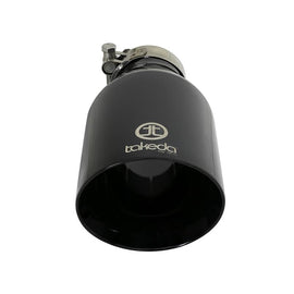 Takeda 409 Stainless Steel Clamp-on Exhaust Tip Black (49T25454-B09)